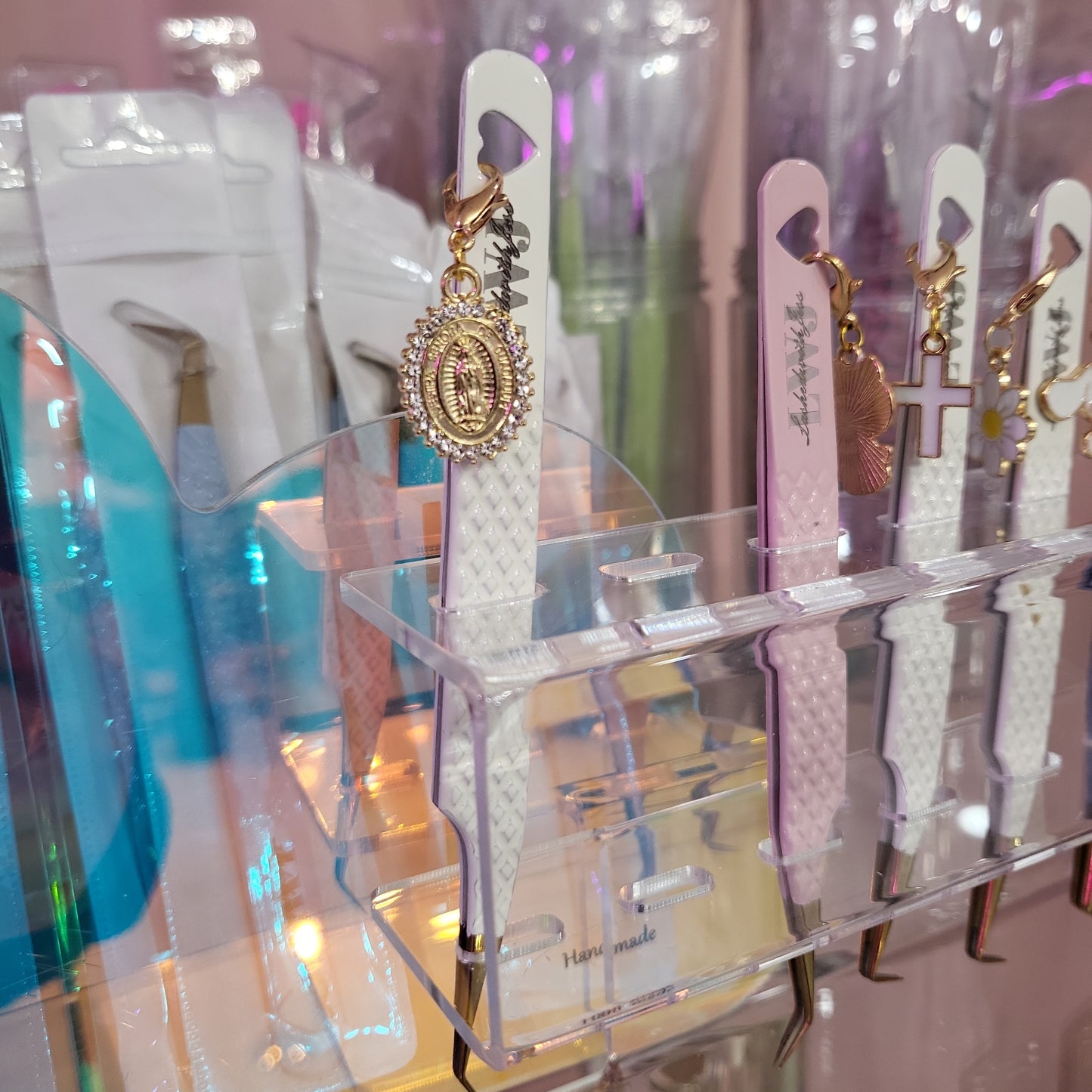 Virgin Mary Tweezer Charm