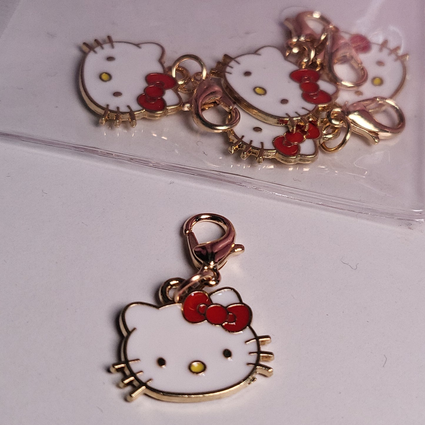 Kitty Head Tweezer Charm