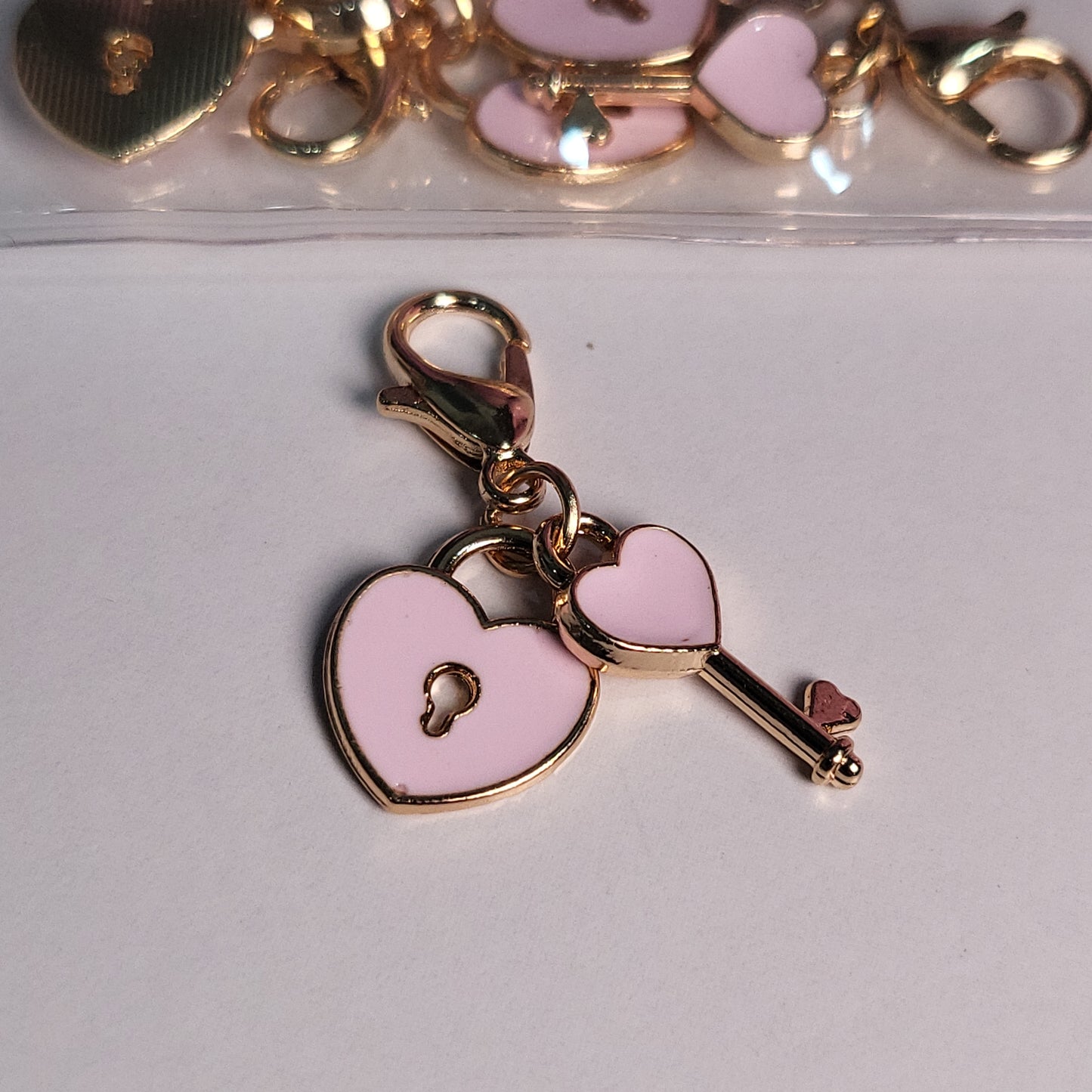 Heart & Locket Tweezer Charm