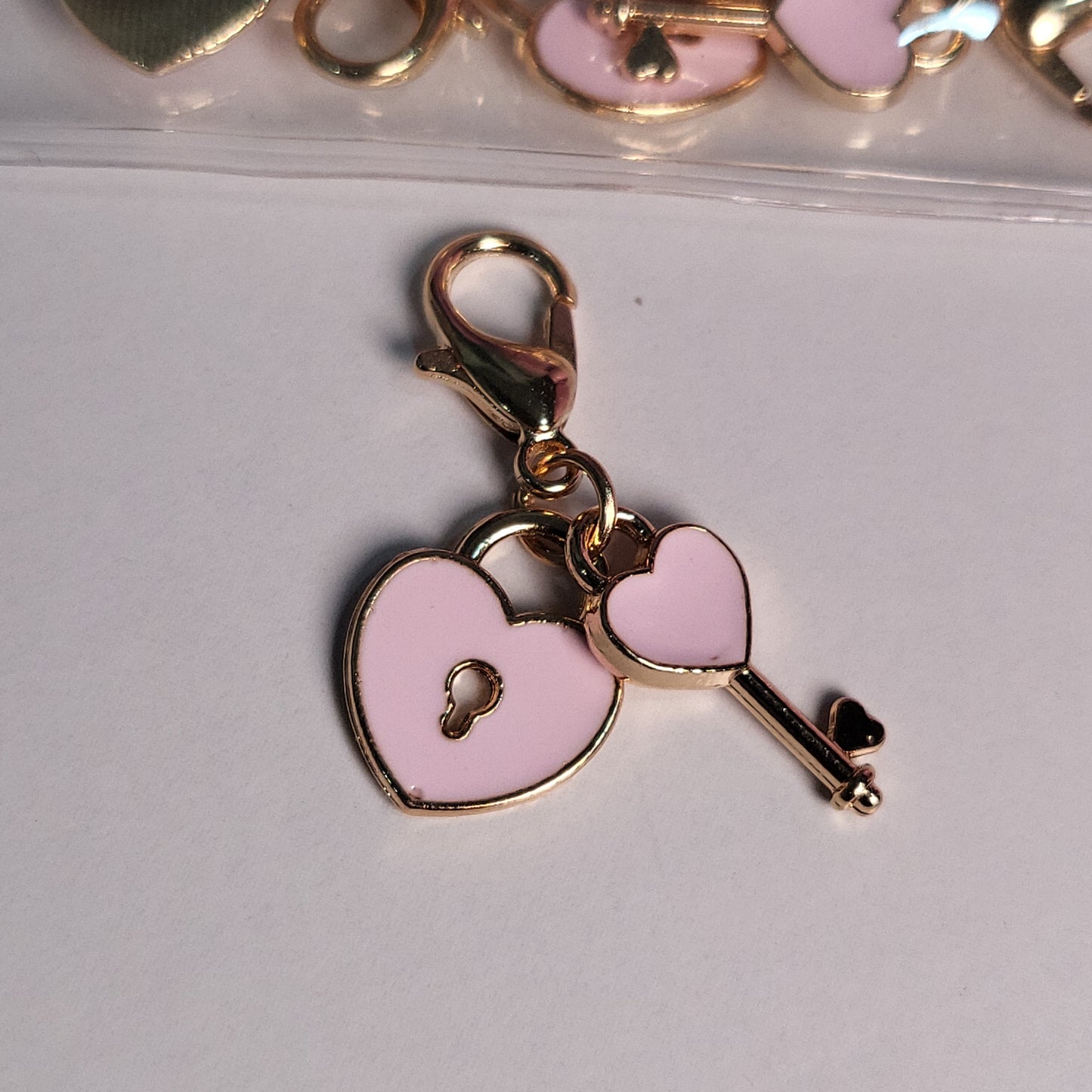 Heart & Locket Tweezer Charm