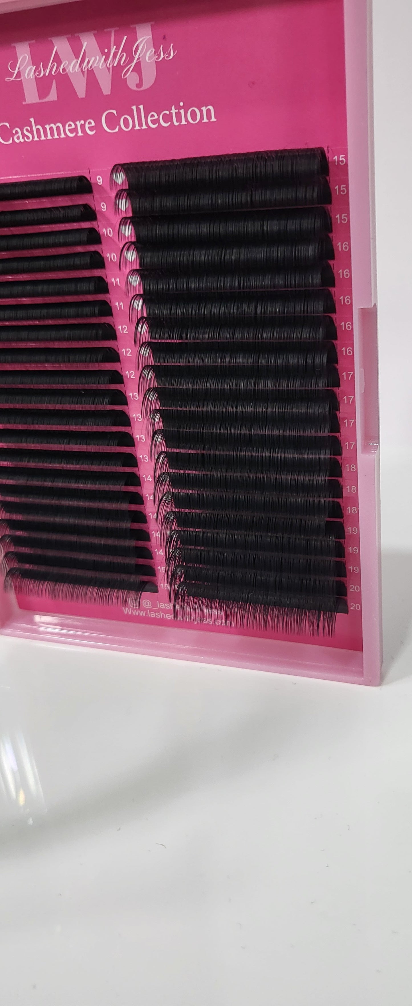 40 Row C Curl Lash Tray