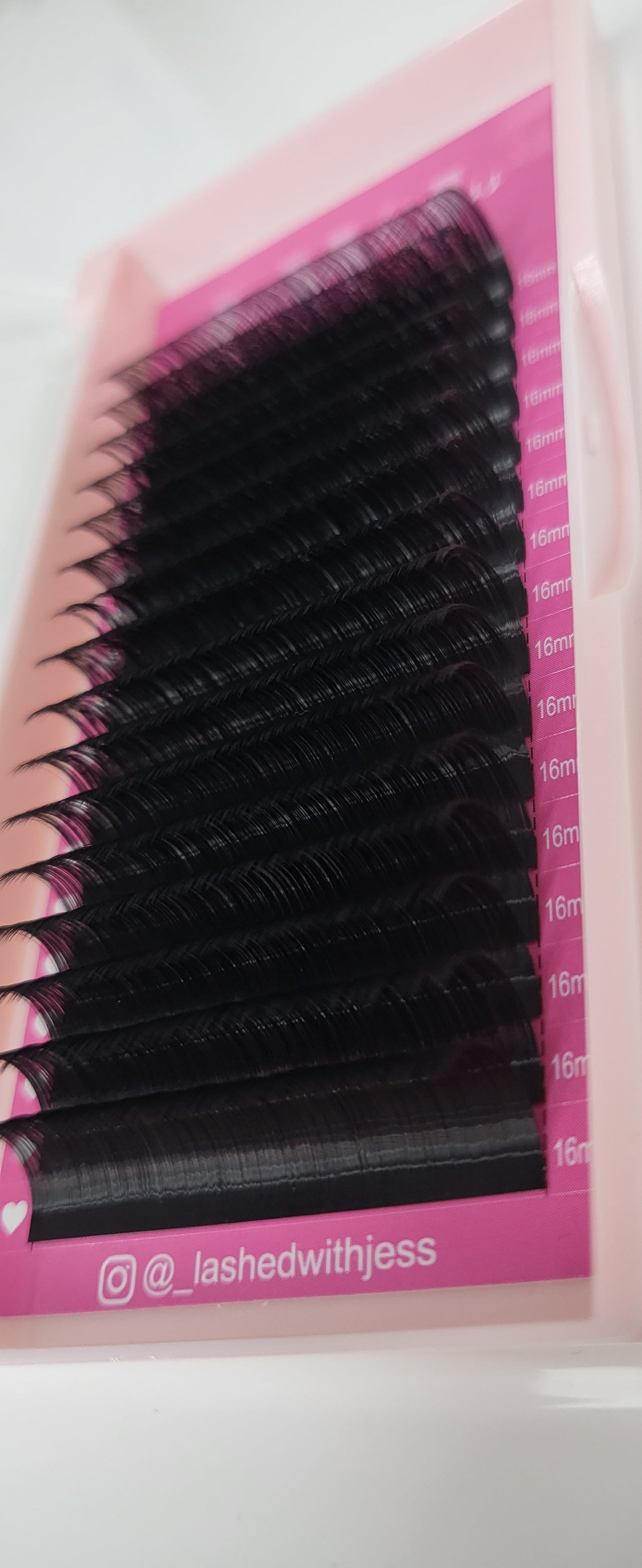0.3 Single Length Lash Trays (Cashmere Collection)
