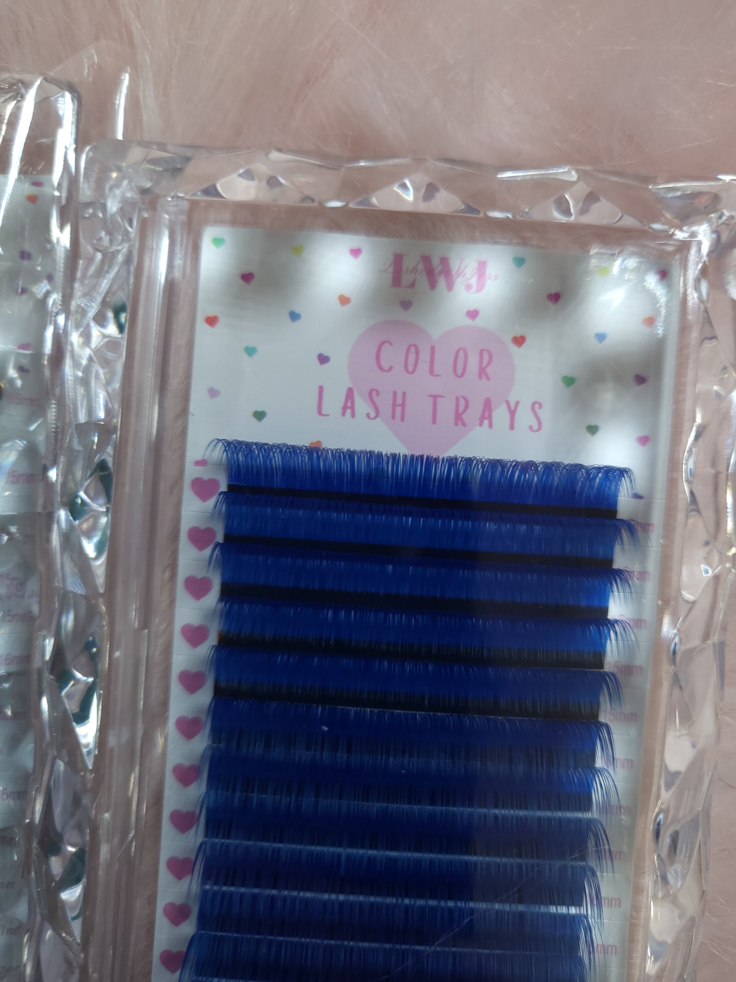 Colored Lash Tray Collection
