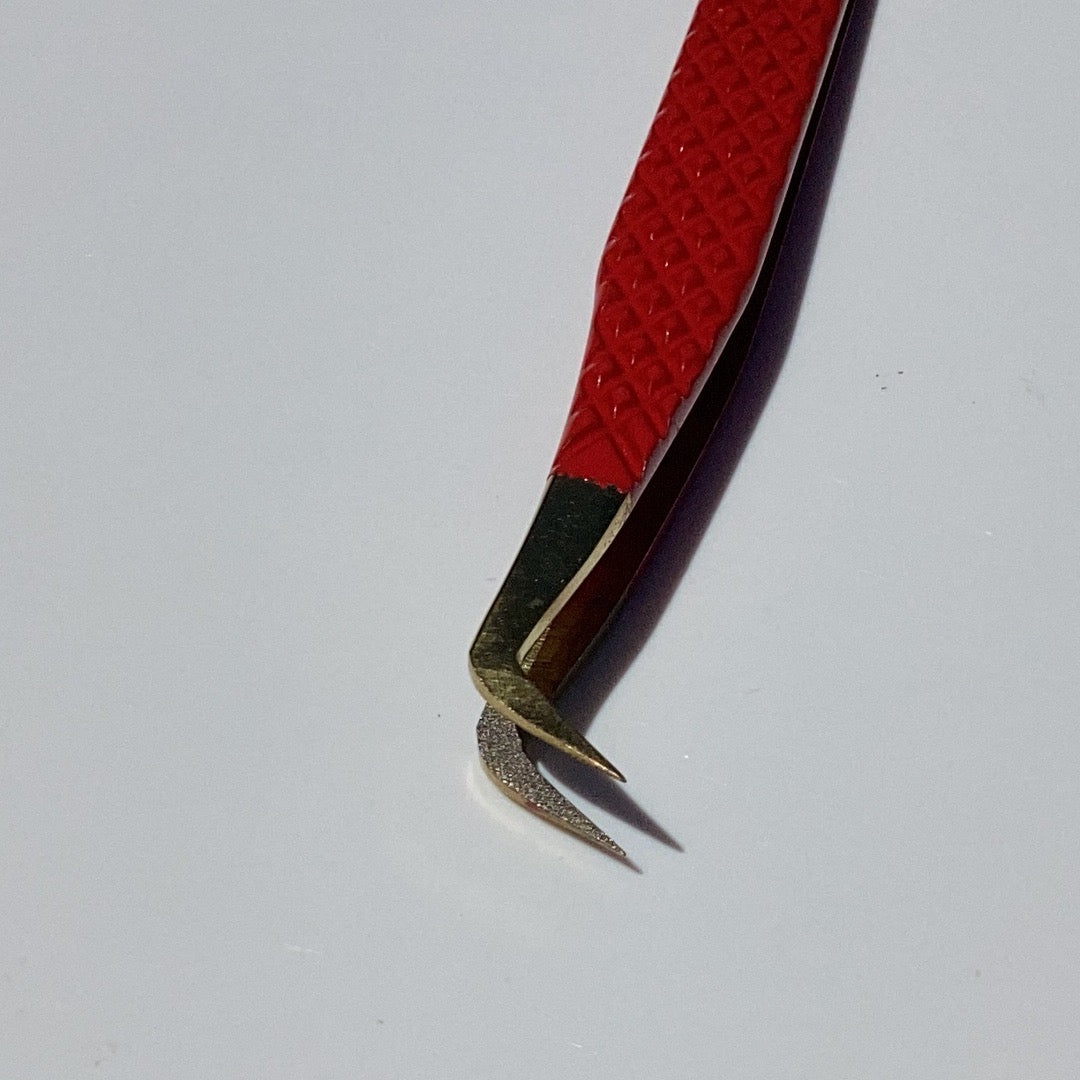 Red Boot Tweezer (w/ charm insert)