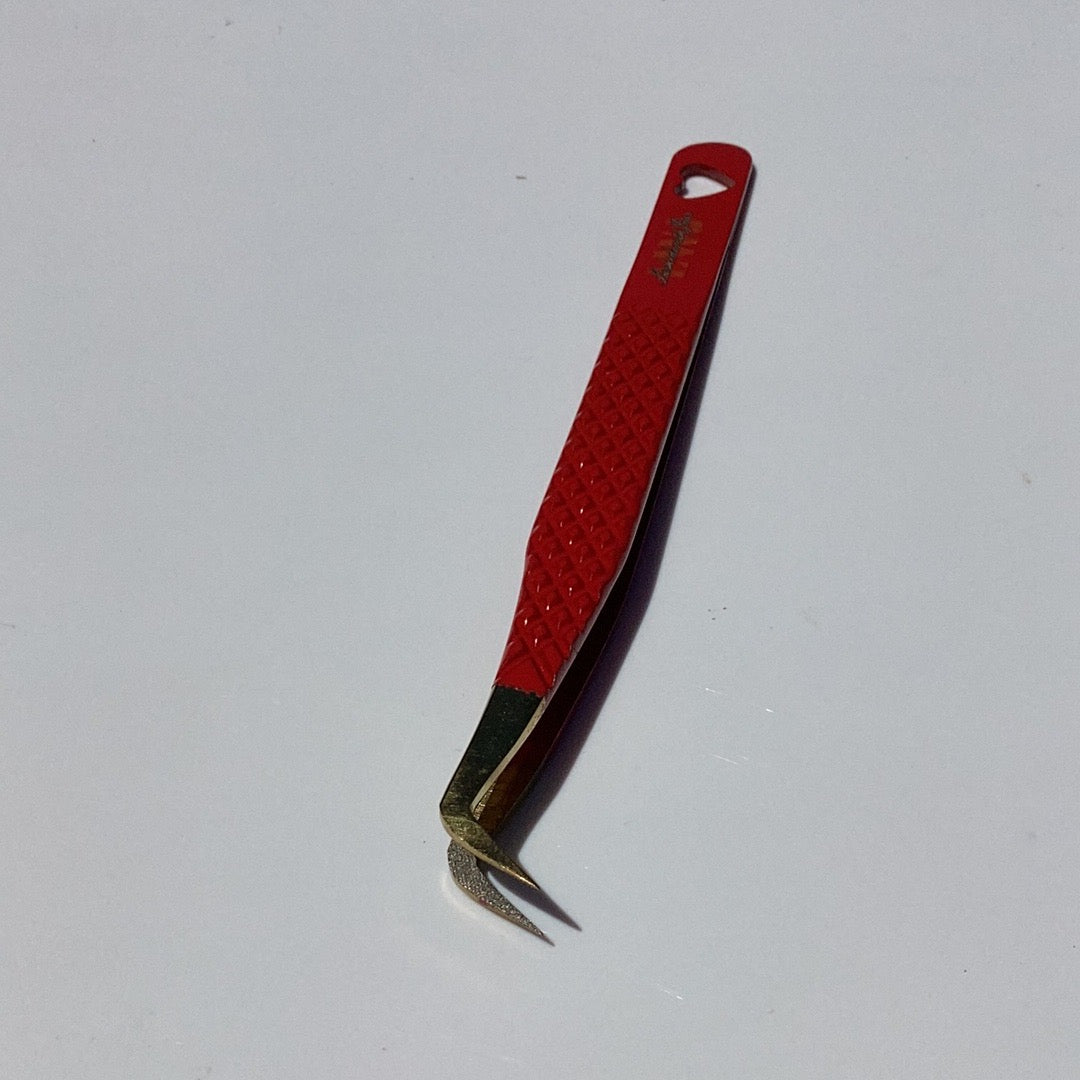 Red Boot Tweezer (w/ charm insert)
