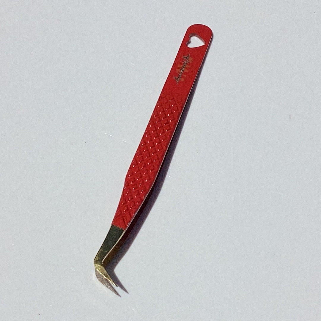 Red Boot Tweezer (w/ charm insert)