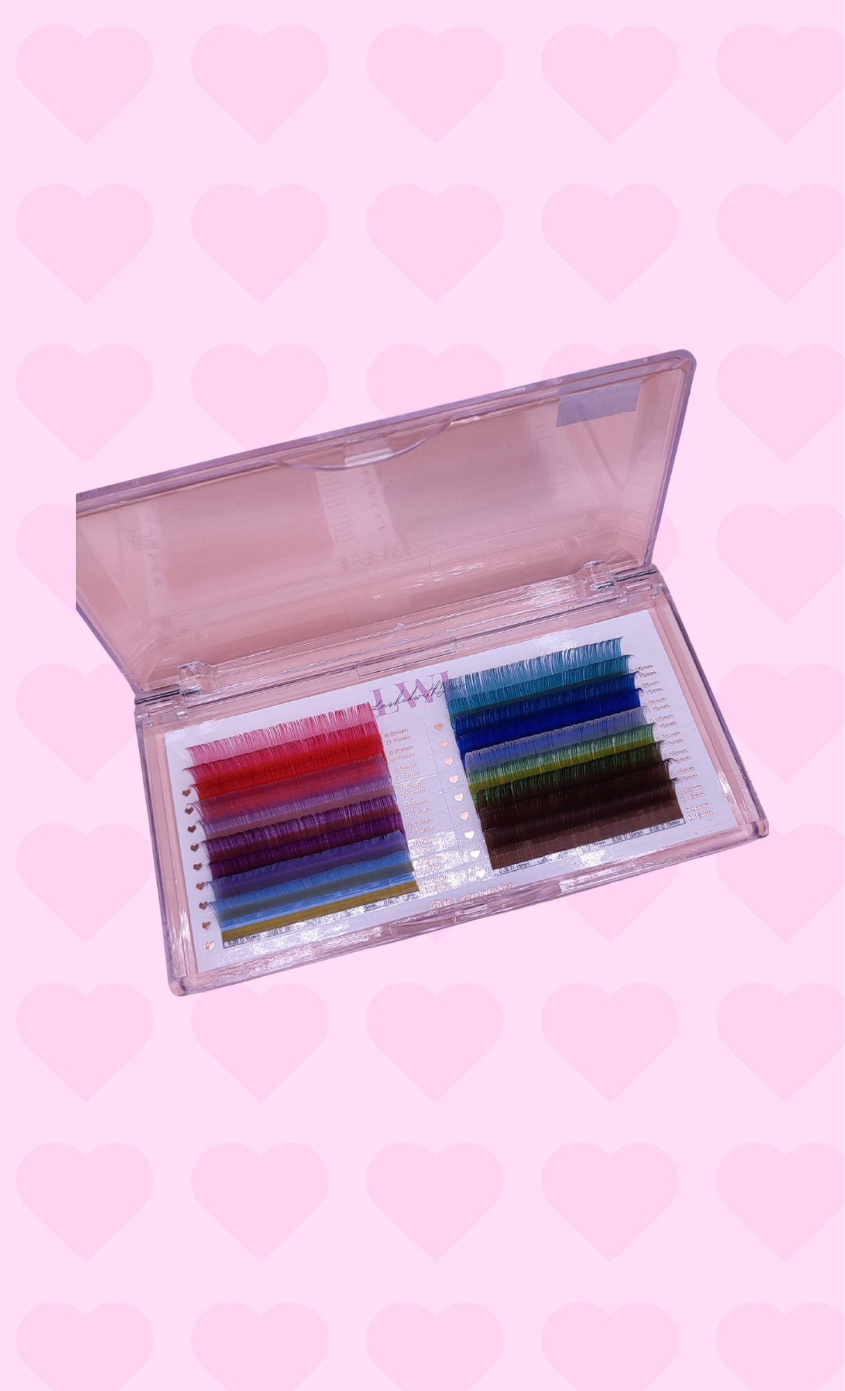 Colored Lash Extentions (0.5 diameter)