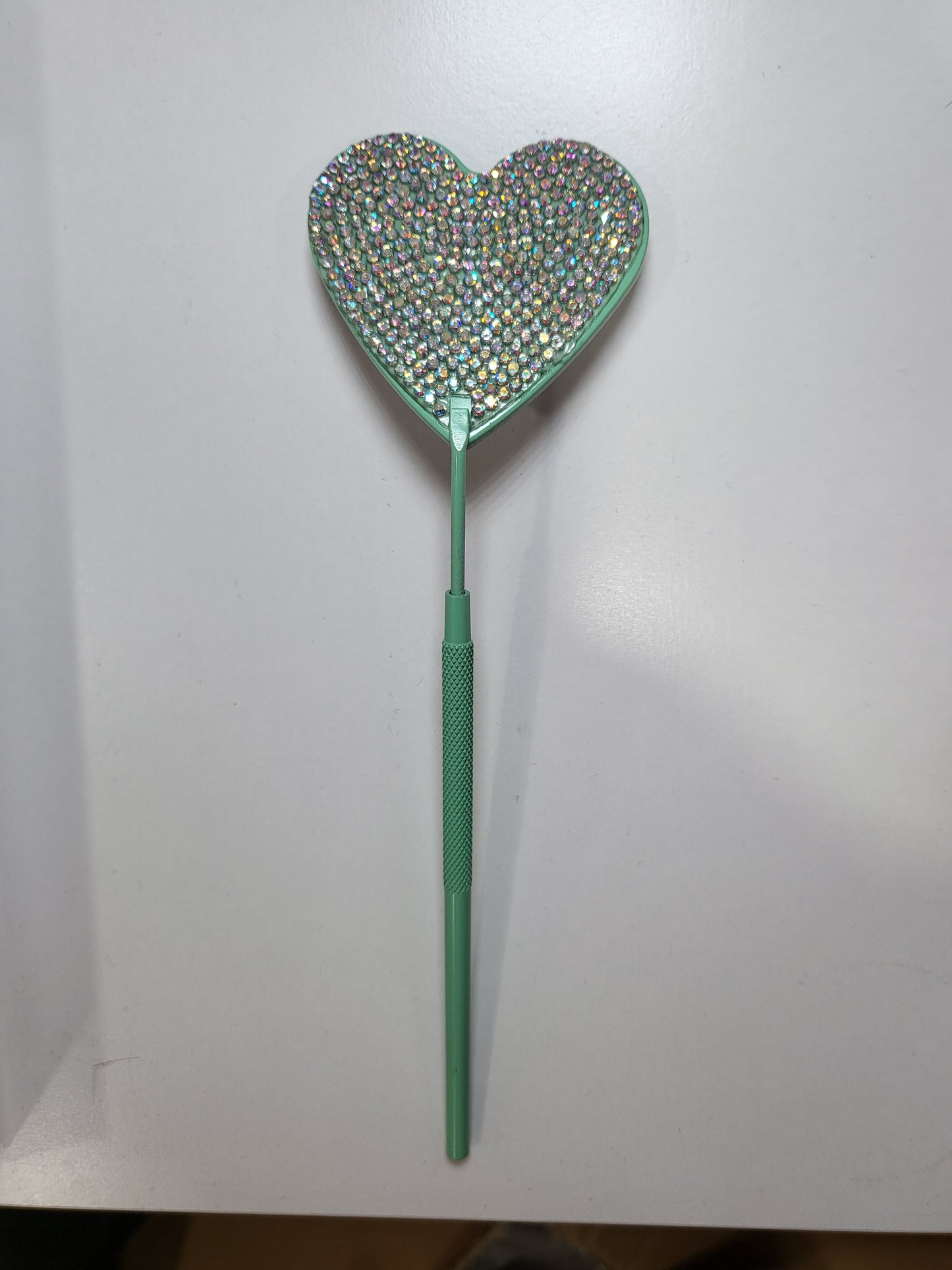 Heart Shaped Diamond Mirror