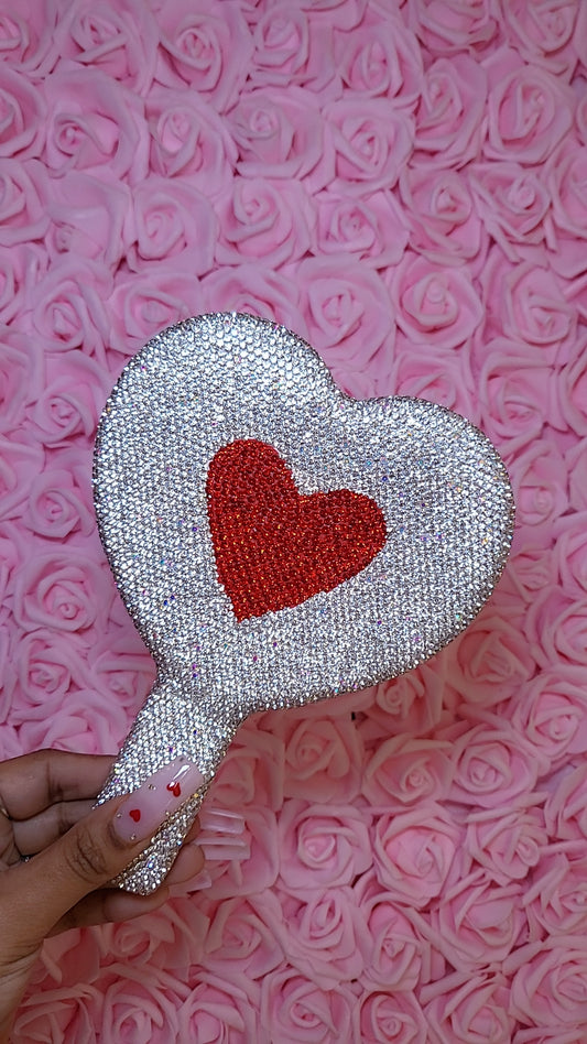 Heart Diamond Mirror